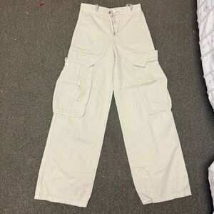 Paul and bear beige cargo pants